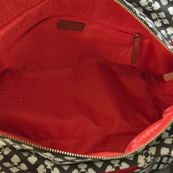 Kate spade tote bag brown/beige/red - Picture 6 of 11